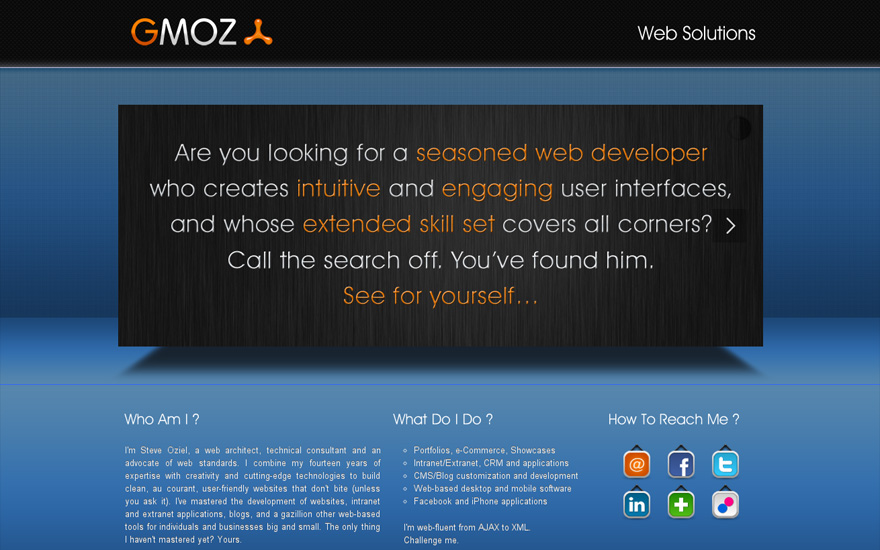 GMOZ.biz - Website